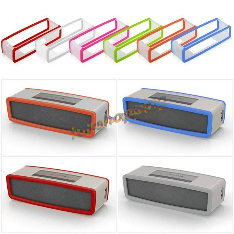 Mode TPU Zachte Siliconen Case Voor Bose SoundLink Mini Bluetooth Speaker Bescherming silicagel Reistas Speaker Case