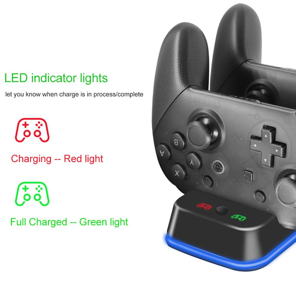 Charger for Nintendo Switch bluetooth Motion-sensing Controller for Switch Wireless Game Charger Double Charging Accessories