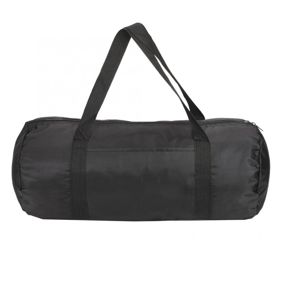 Bolso de gimnasio para hombre y mujer, bolso de un solo hombro negro, bolso deportivo cilíndrico de gran capacidad, mochila de viaje para entrenamiento de Taekwondo