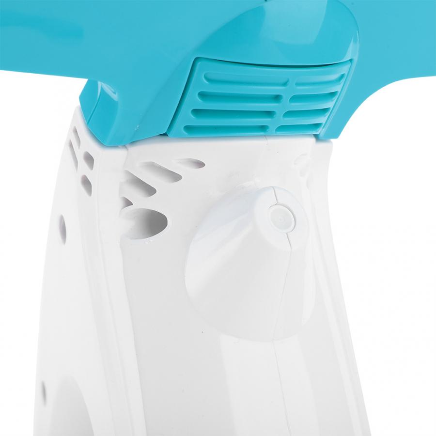 Limpiador de ventanas eléctricas 2 en 1, herramienta de limpieza de pinceles, limpiador de polvo para ventanas de automóviles, enchufe europeo de 100-240V