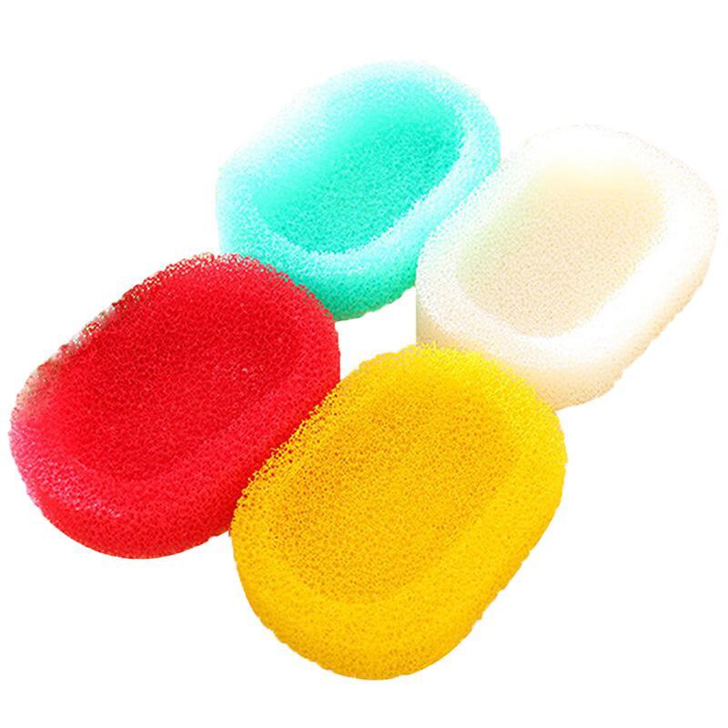 1Pc/2 sztuk opróżniania gąbki mydelniczki przechowywanie mydła pudełka kuchnia wanna gąbka mydelniczka mydelniczki robić ubikacji łazienka