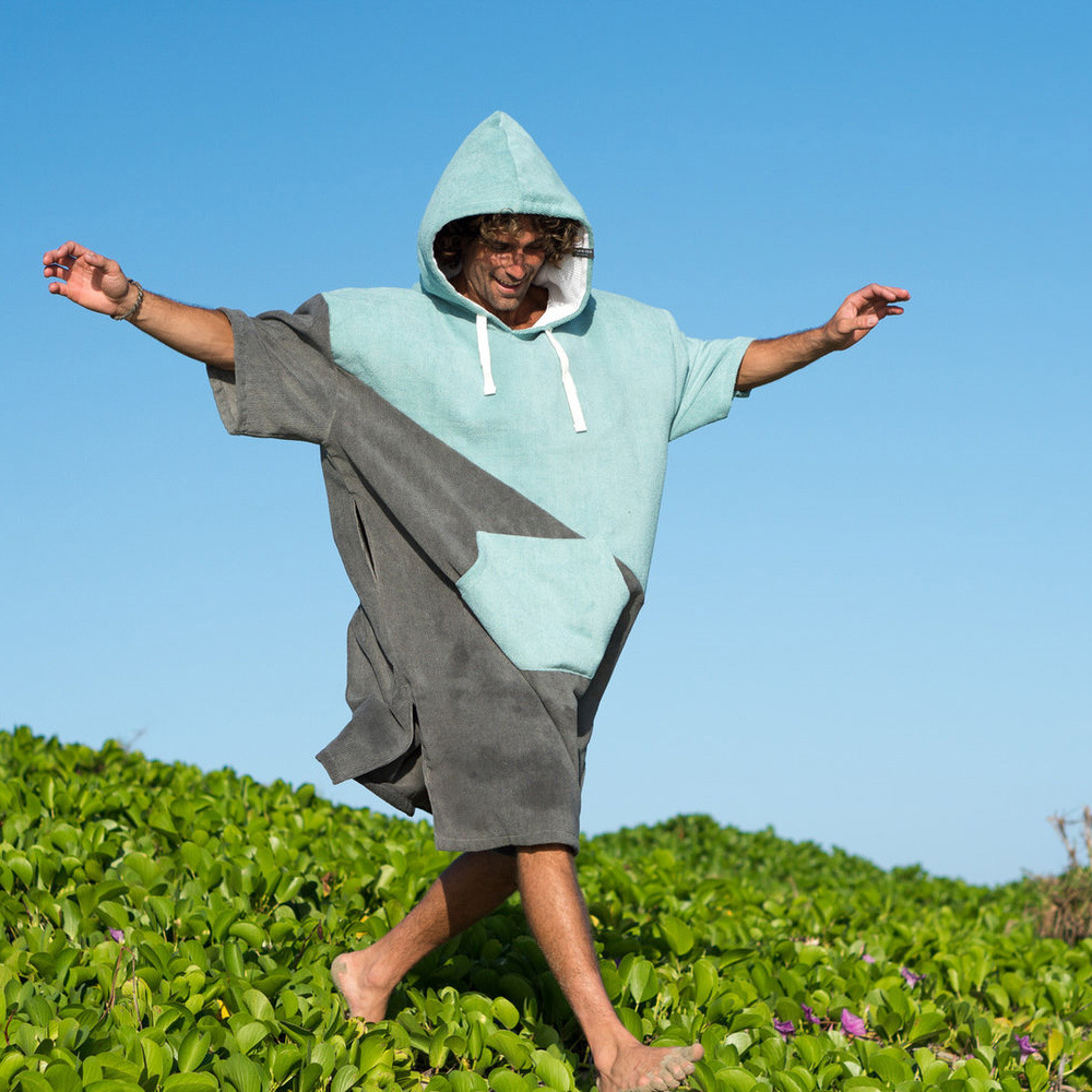 Schwimmen Tauchen Mit Kapuze Bademantel Verdicken Ändern Kleid Poncho warm Halten Mikrofaser Handtuch Winddicht Winter Surfen Schnell Trocknend Mantel