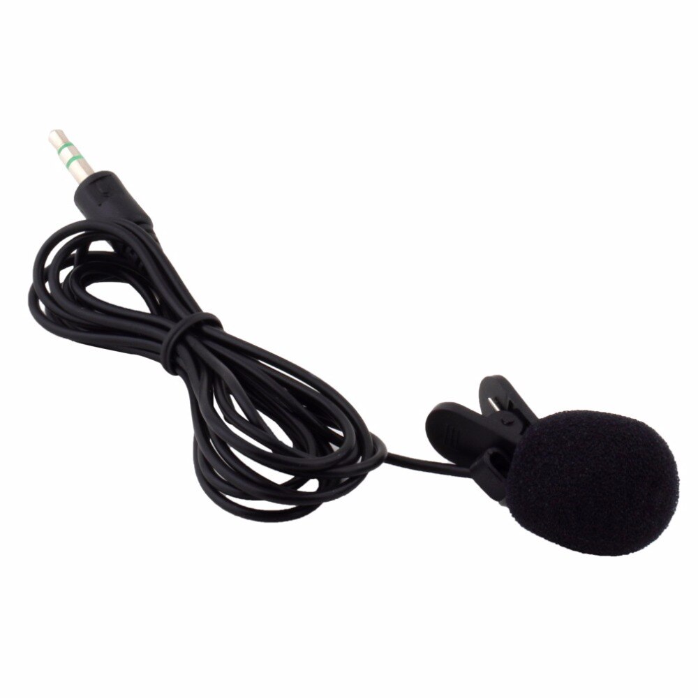 Micro-casque externe à 3.5mm mini-portables, microphone mains libres à pince, microphone cravate pour ordinateur portable pour l'enseignement de la parole