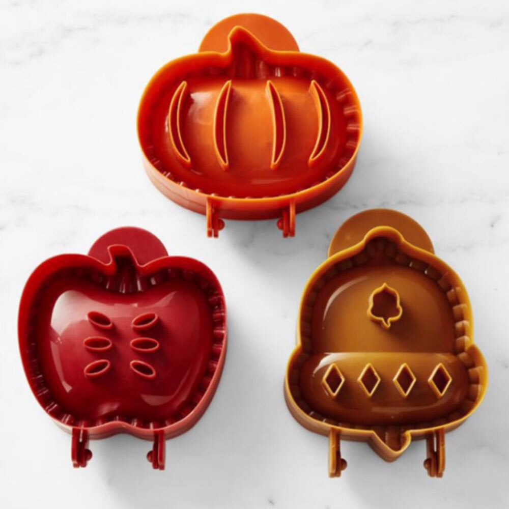 Volledige Hand Pie Mold Mini Pie Mold Bakvorm Voor Kerstmis Thanksgiving Halloween Pocket Pie Mold Cutter Voor Apple Acorn pompoen