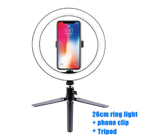 Photography Ring Light LED Studio Photography Photo Lighting Fill Light 16cm / 20cm / 26cm