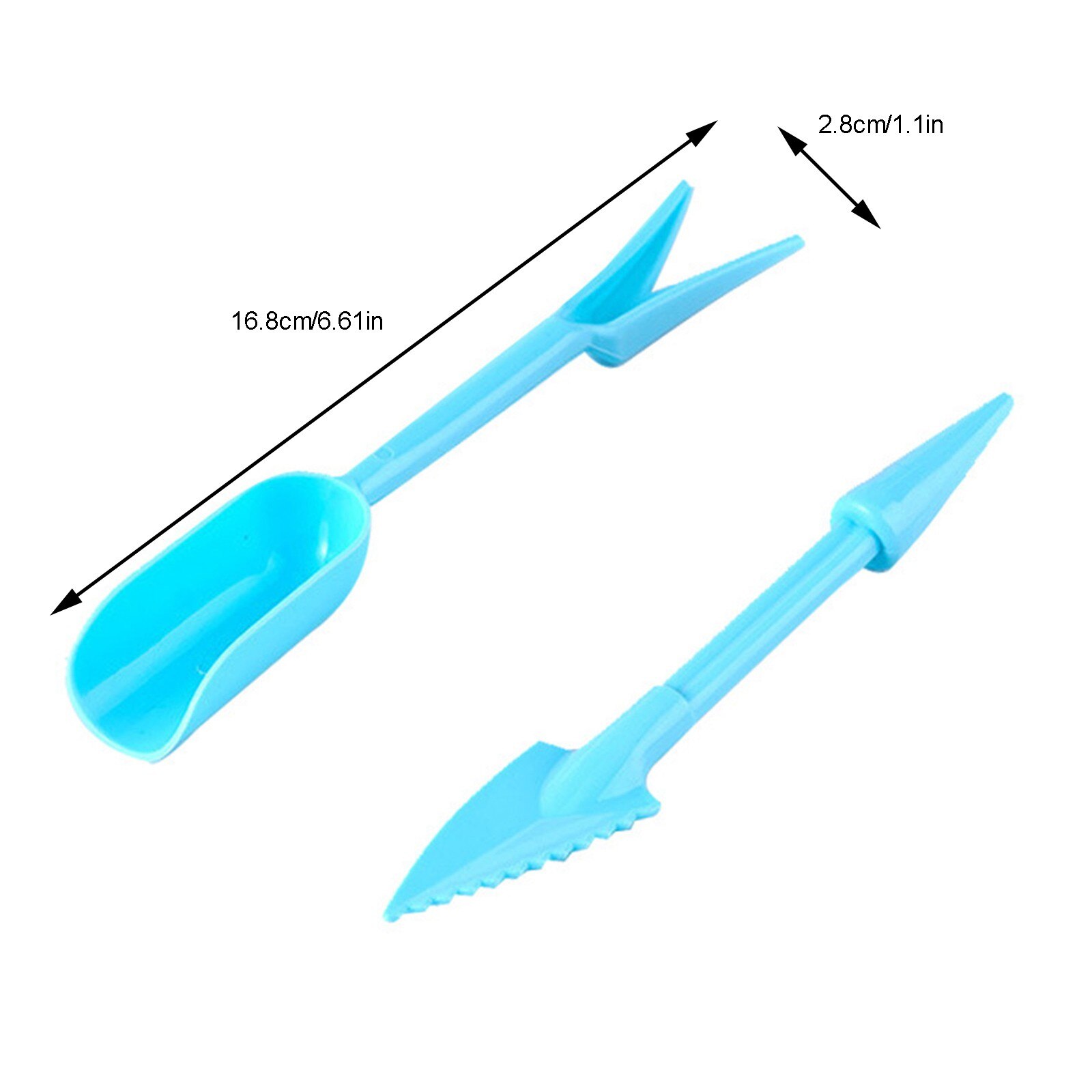 2PC Garden Small Shovel Planting Tools Transplanting Device Planters Digging Tool Seedling Garden Nursery Trays c50