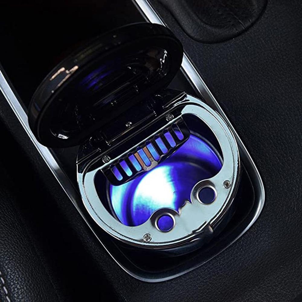 LED Car Ashtray Car Interior Accessories Car Led With Light High Temperature Resistance Ashtray