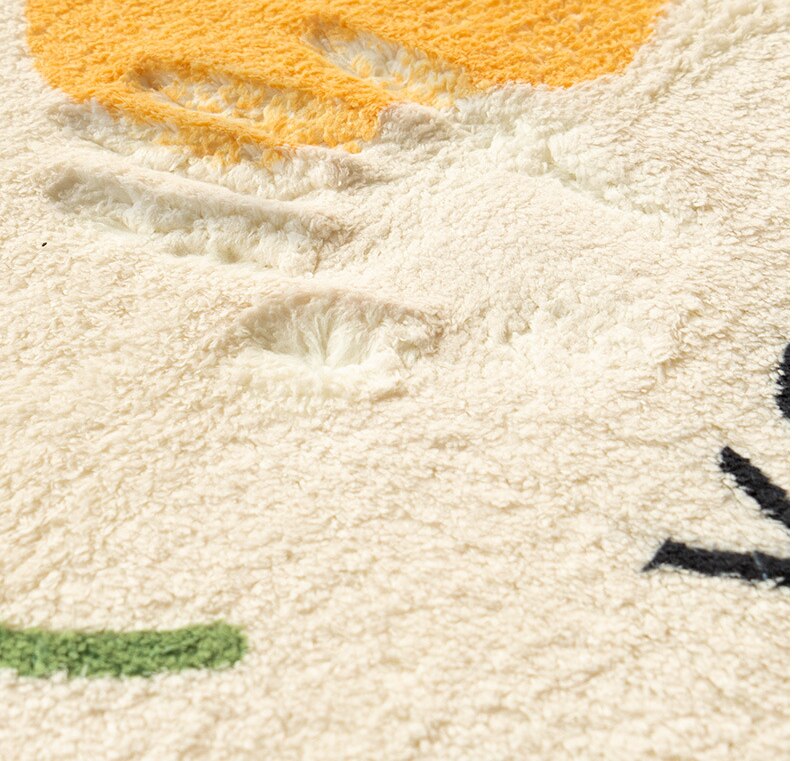 Zachte Lange Slaapkamerkleedje Pluizige Kleurrijke Slaapkamer Gang Tapijt Vloer Pad Mat Deurmat Esthetische Thuis Room Decor 55x150cm