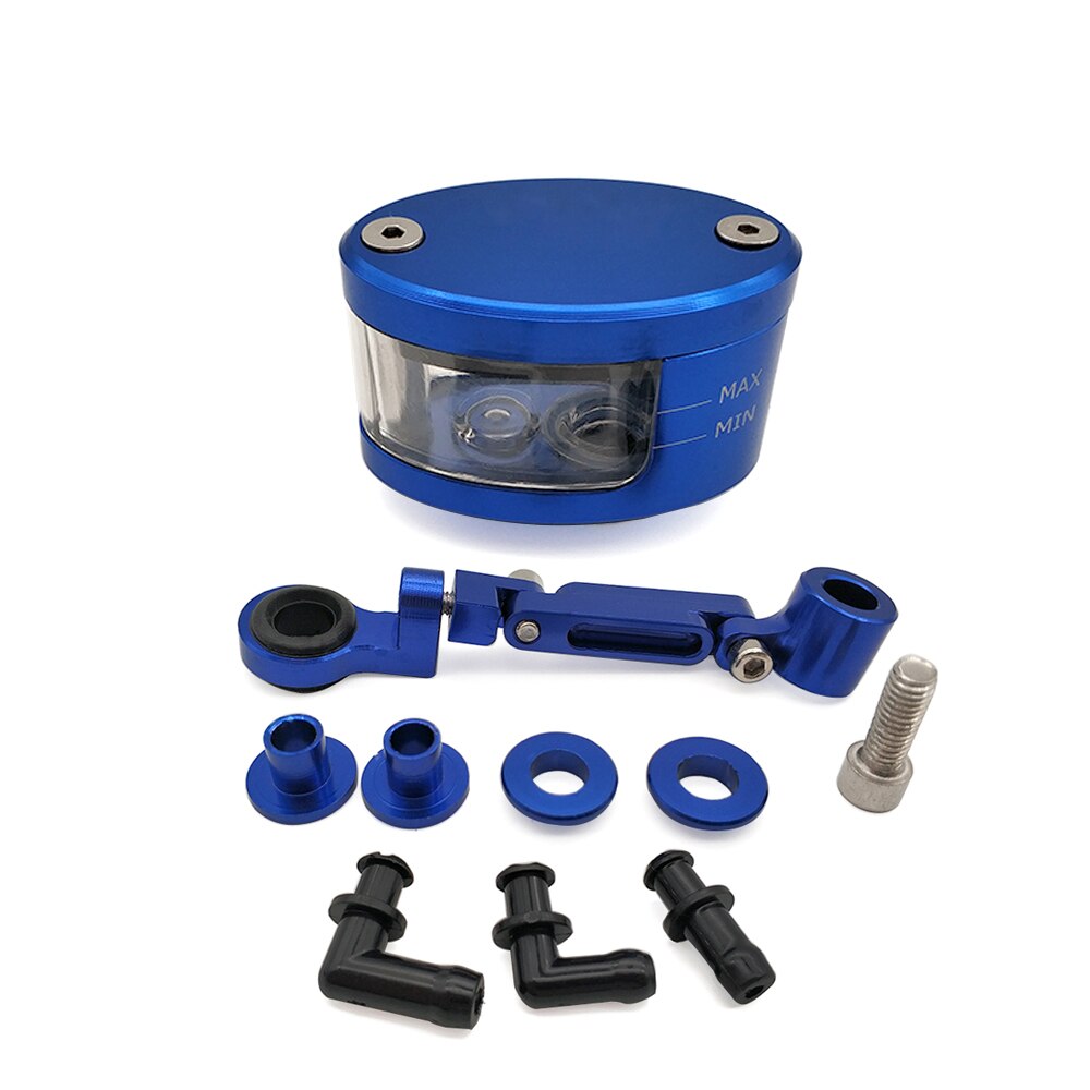 Für KTM sx 65 85 125 150 250 450 525 300XC 450XC Motorrad zubehör Brems Flüssigkeit öl Reservoir Tasse tank + unterstützung halterung: Bule