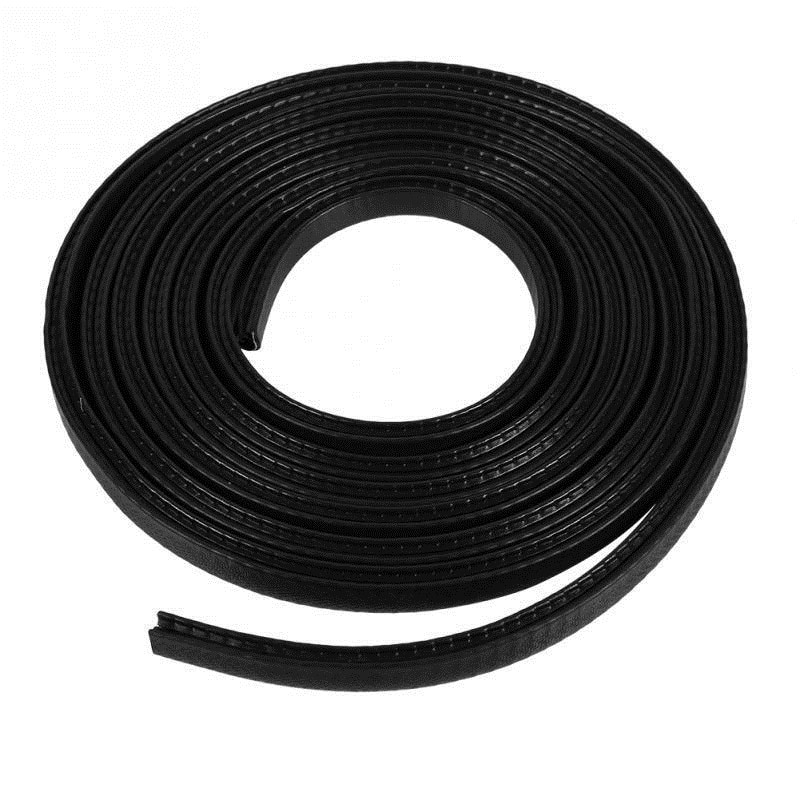 4 Meters Universal Door Edge Trim Protector Guard Hardwearing Car Auto Truck Ship Dustproof Rubber Seal Strip With steel sheet