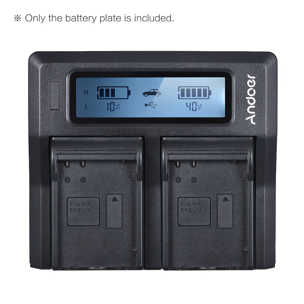 Andoer 2Pcs NP-FZ100/NP-FW50 Batterij Plaat Voor Neweer Andoer Dual/Vier Kanaals Batterij Lader Voor Sony A7III a9 A7RIII A7SIII