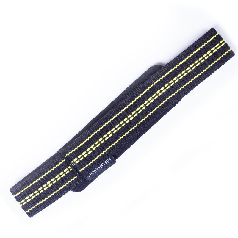 Cinturón de protección de bucle grande barra Horizontal, cinturón elevador de práctica, barra Horizontal anticaída, barras paralelas, cinturón auxiliar: YELLOW