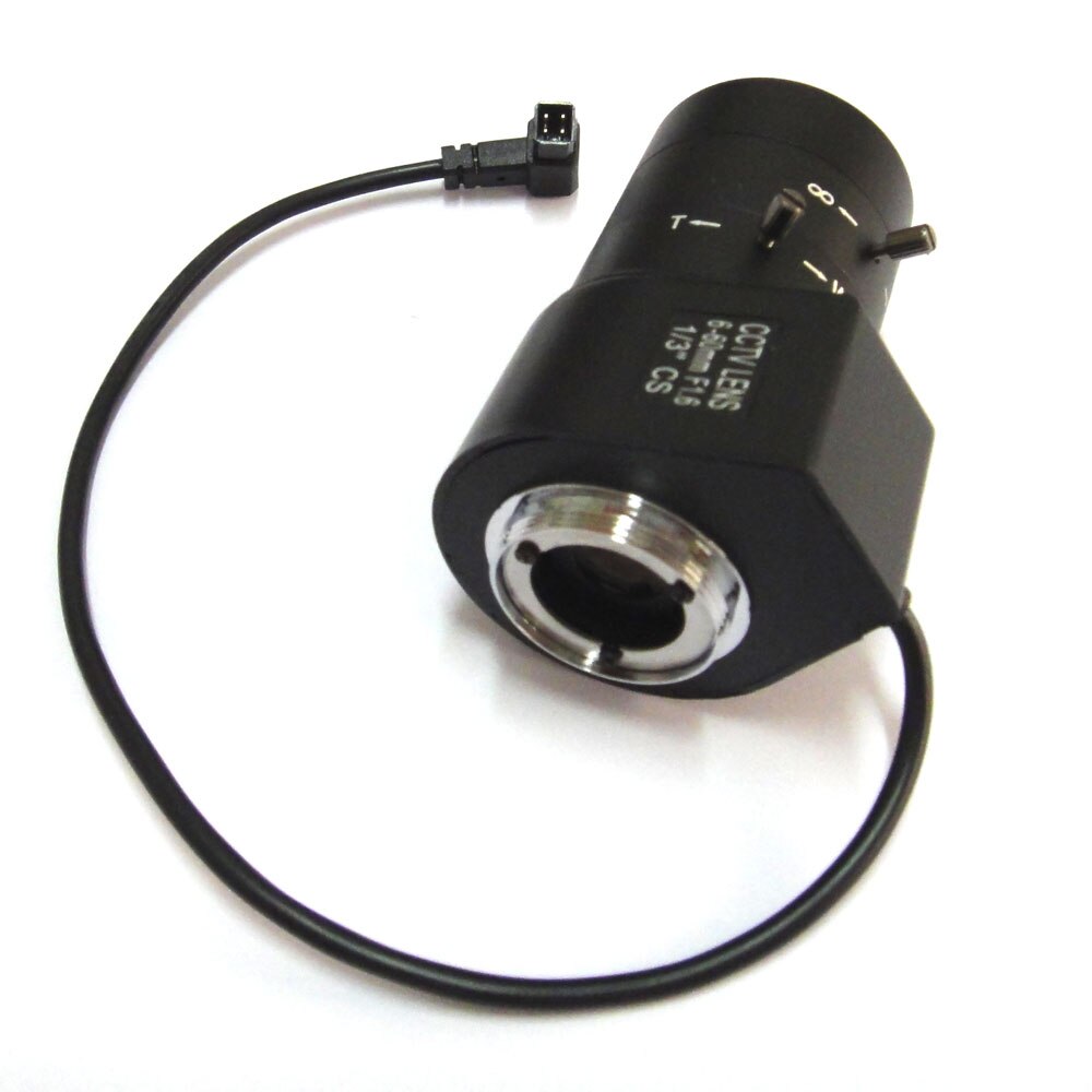 1/3" CS IR 6-60mm CCTV Lens Aperture Vari-Focal Auto Iris for Security camera