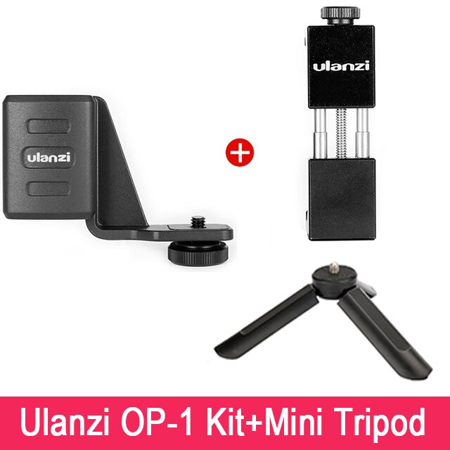 DJI OSMO POCKET Accessories - Tripod Adapter Base for Wifi Module Phone Fixed Holder Wide Angle Lens for Osmo Pocket Gimbal: Grey