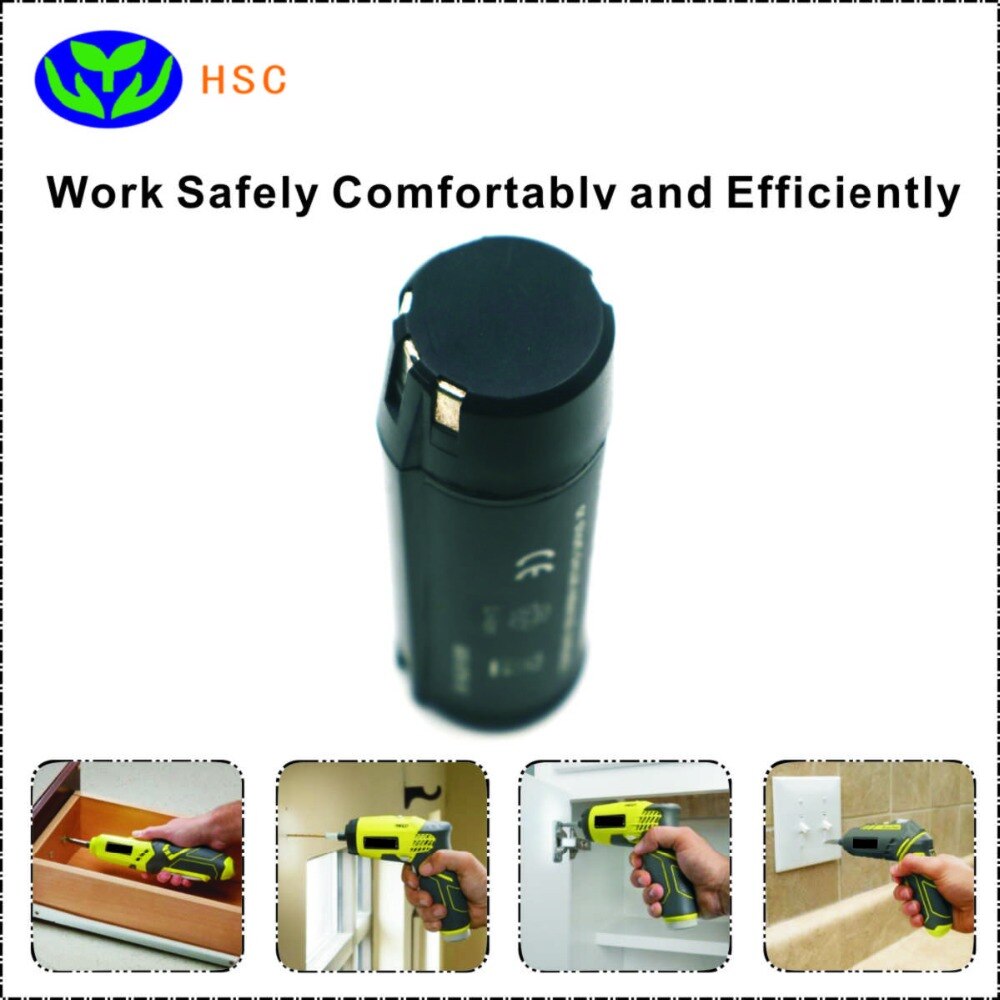 2PCS 2.0Ah 18650 Battery Pack RYO4A Li-ion Battery 4V Replacement Ryobi Tek4 AP4001 CSD42l RGS410 RP4520 RP4530 Original Battery