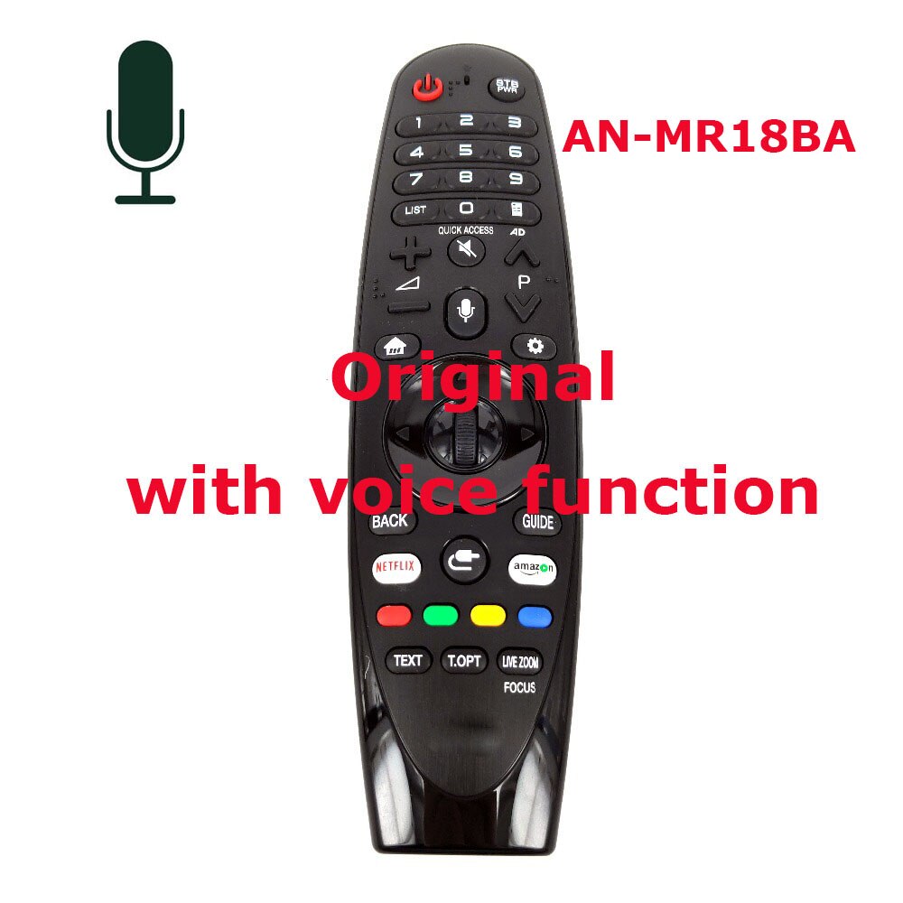 Original VOICE For LG Magic TV REMOTE CONTROL FOR lg Uk SK LK Smart TV AN-MR18BA AM-HR18BA Replacement NO VOICE AKB75375501: AN-MR18BA-VOICE
