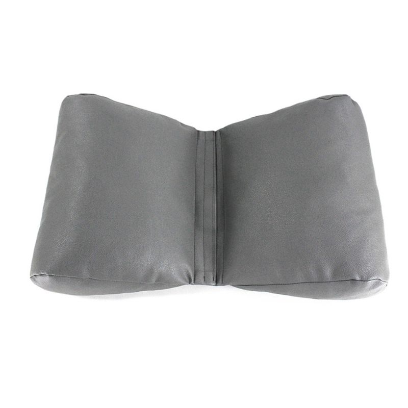 PU Leather Newborn Photography Props Cycle Wedge Shaped Pillow Baby Photo Prop Backdrop Basket Stuffer 3 Colors