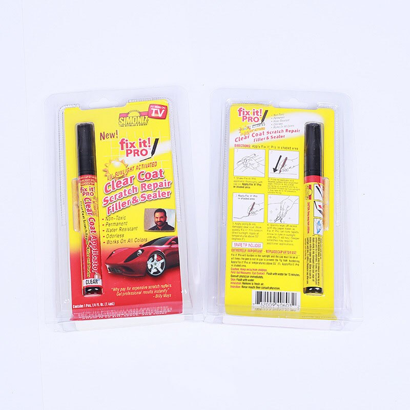 Price Fix It Pro Painting Pen Car Scratch Remover Repair Pen Simoniz Clear Coat Applicator For Any Car