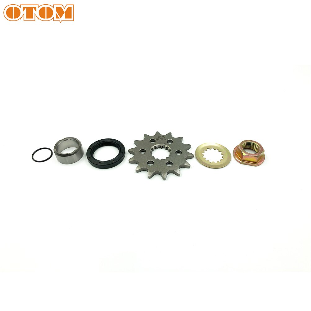 OTOM-retenedor de piñón pequeño completo para motocicleta, Kit de sello de aceite para KAWASAKI, KLX300, LONCIN, VOGE300