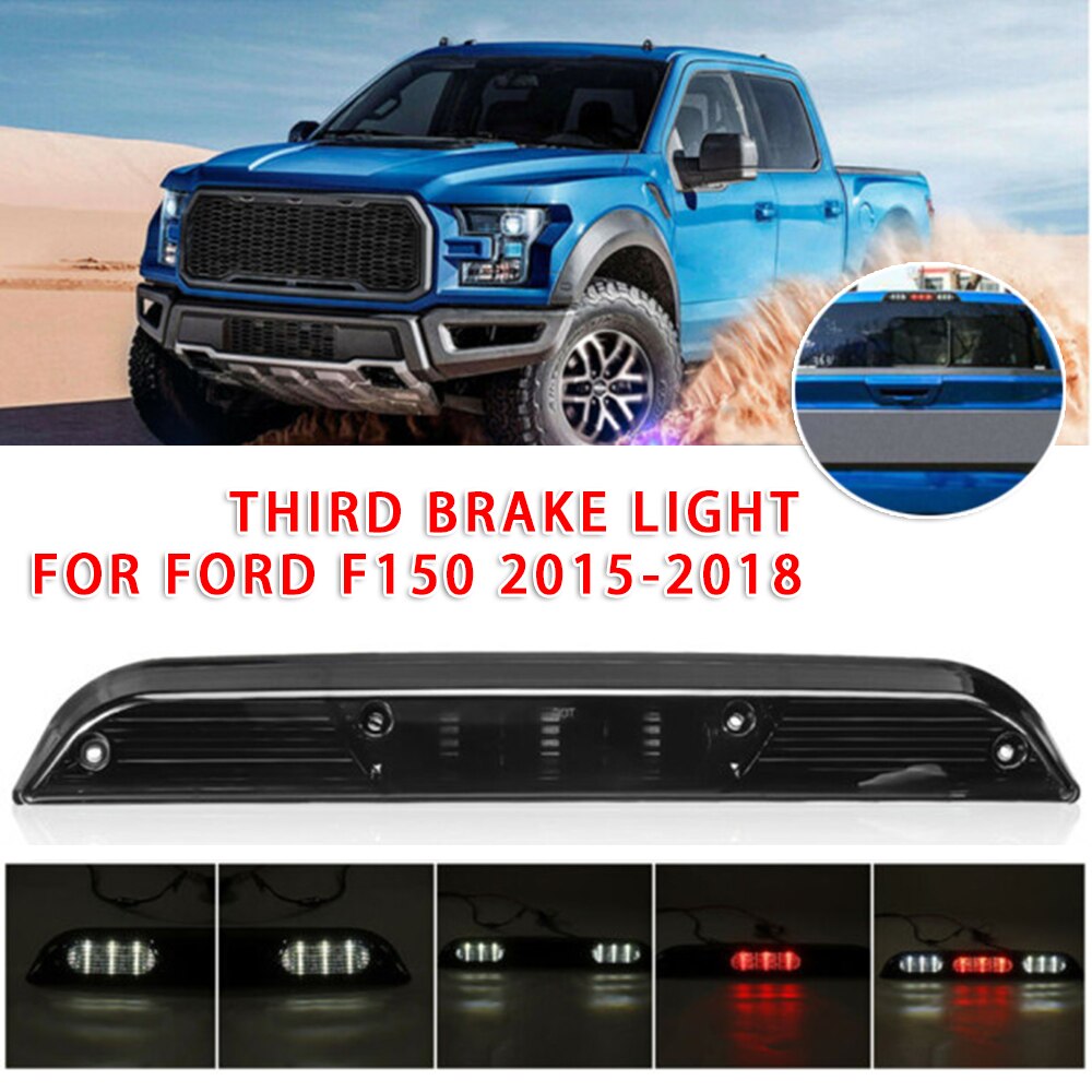 For Ford F150 Brake Light Third Taillight Lamp 12V ABS Plastic
