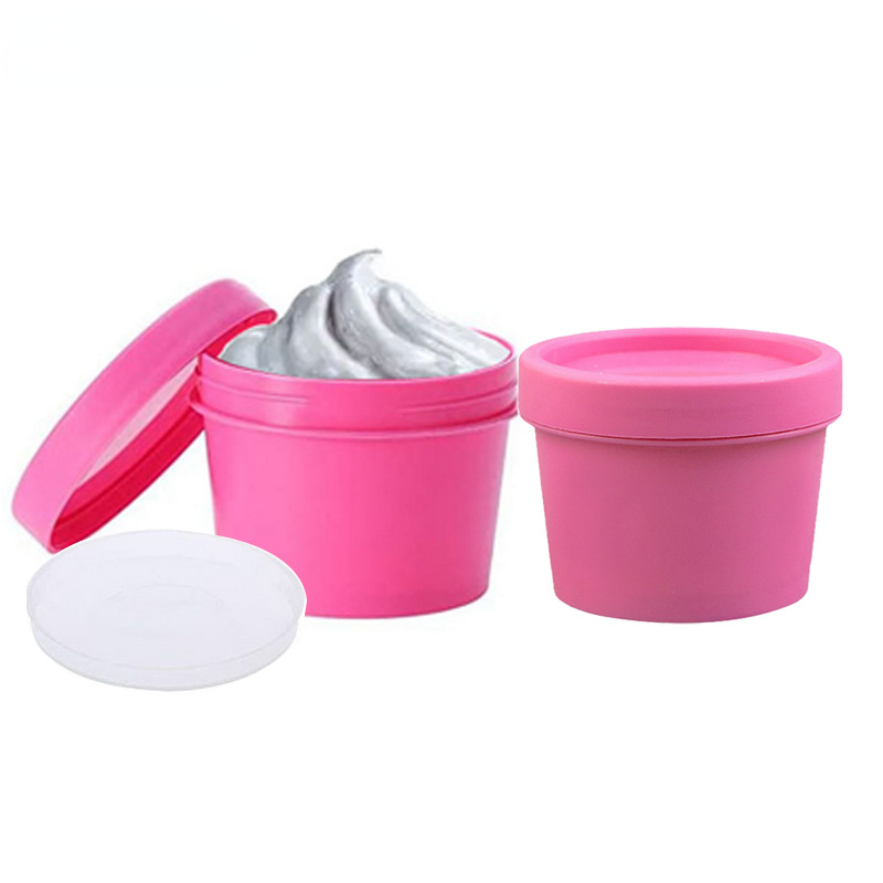 10 stuks lege potjes 50g 100g 200g veelkleurige plastic cosmetische make-up gezichtscrème container ijspot met binnendeksel