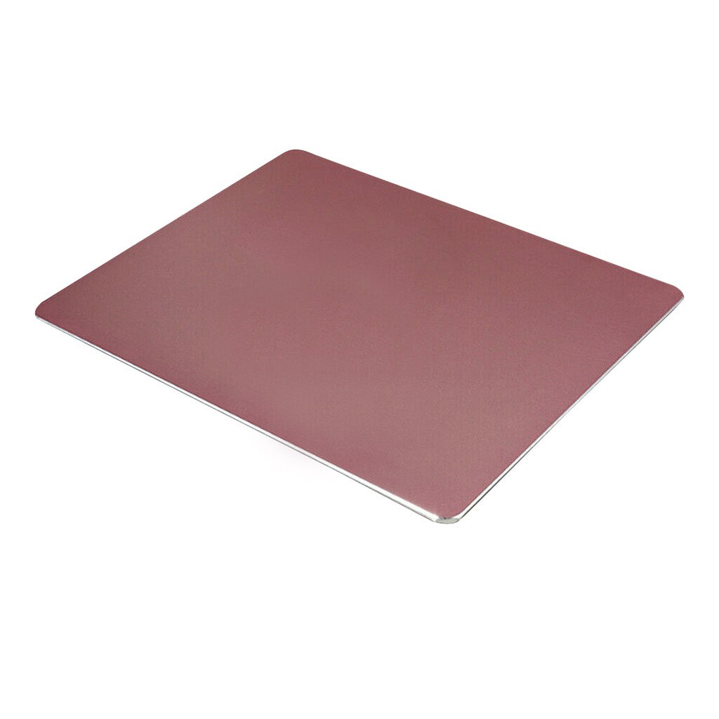 Aluminum Alloy Mouse Pad Anti-slip Mousepad Gaming Mice Mat for Computer Metal stamping Smooth Precise Fit Good and excellent: PKS