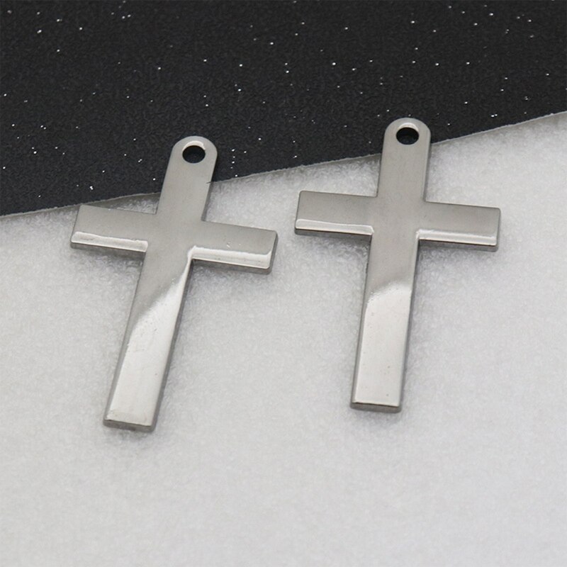 Alloy Cross Charm Hanger Metalen Galvaniseren Ambachten Opknoping Ornament M6CE