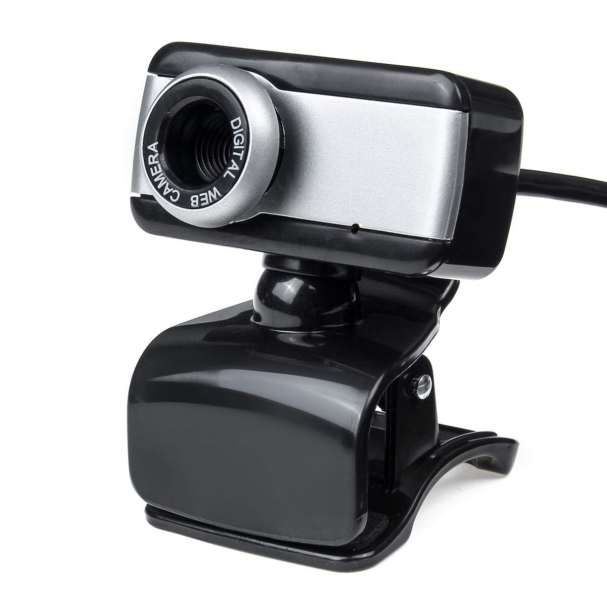 Hd Webcam 6/8/12 Megapixel Webcam Met Microfoon Webcam Met Microfoon Hd Web Camera Voor Computer Pc Laptop desktop: Silver 6 Megapixel