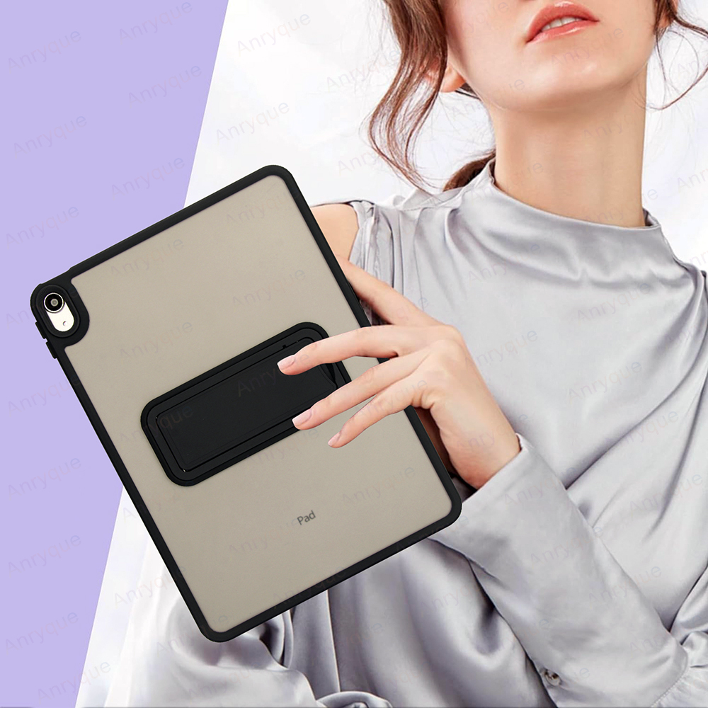 Caso de suporte para ipad 11a geração 11 Polegada 2025/10a geração 10.9 ''2022 acrílico fosco capa dura funda com suporte