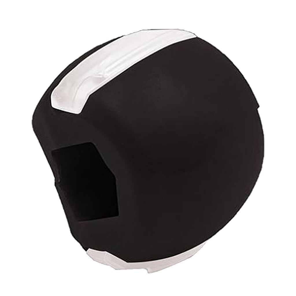 Kiefer Kieferpartie ÜSpund Ball Kinn Kieferpartie Nacken Gesicht tonisieren Kieferpartie Jawrsize Kiefer Muskel Trainer kauen Ball Gesichts Kiefer Muskel Toner: Schwarz