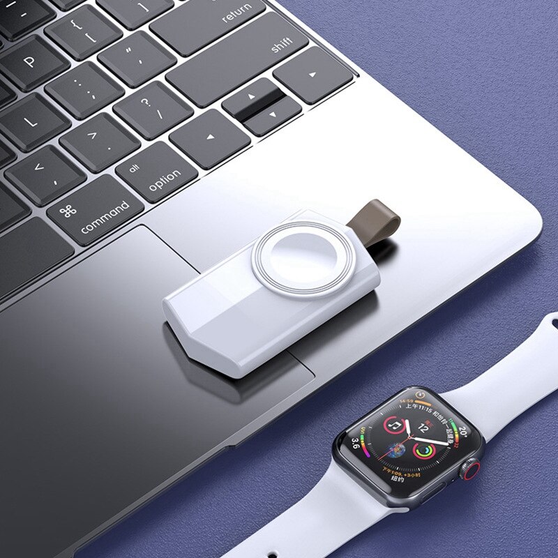 Draadloze Horloge Lader, Usb Direct Charge Anti-Interferentie Inductie Oplader Voor Apple Horloge