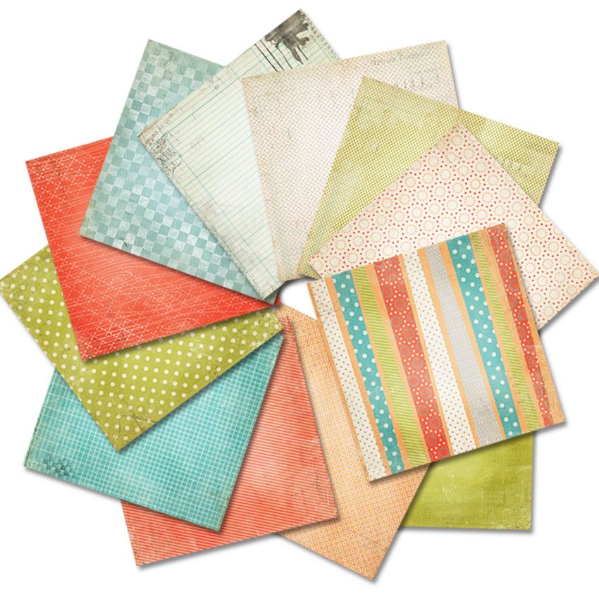 Genieten De Enterday Stijl Scrapbooking Papier Pack Van 24 Sheets Handgemaakte Ambachtelijke Papier Ambachtelijke Achtergrond Pad 1226