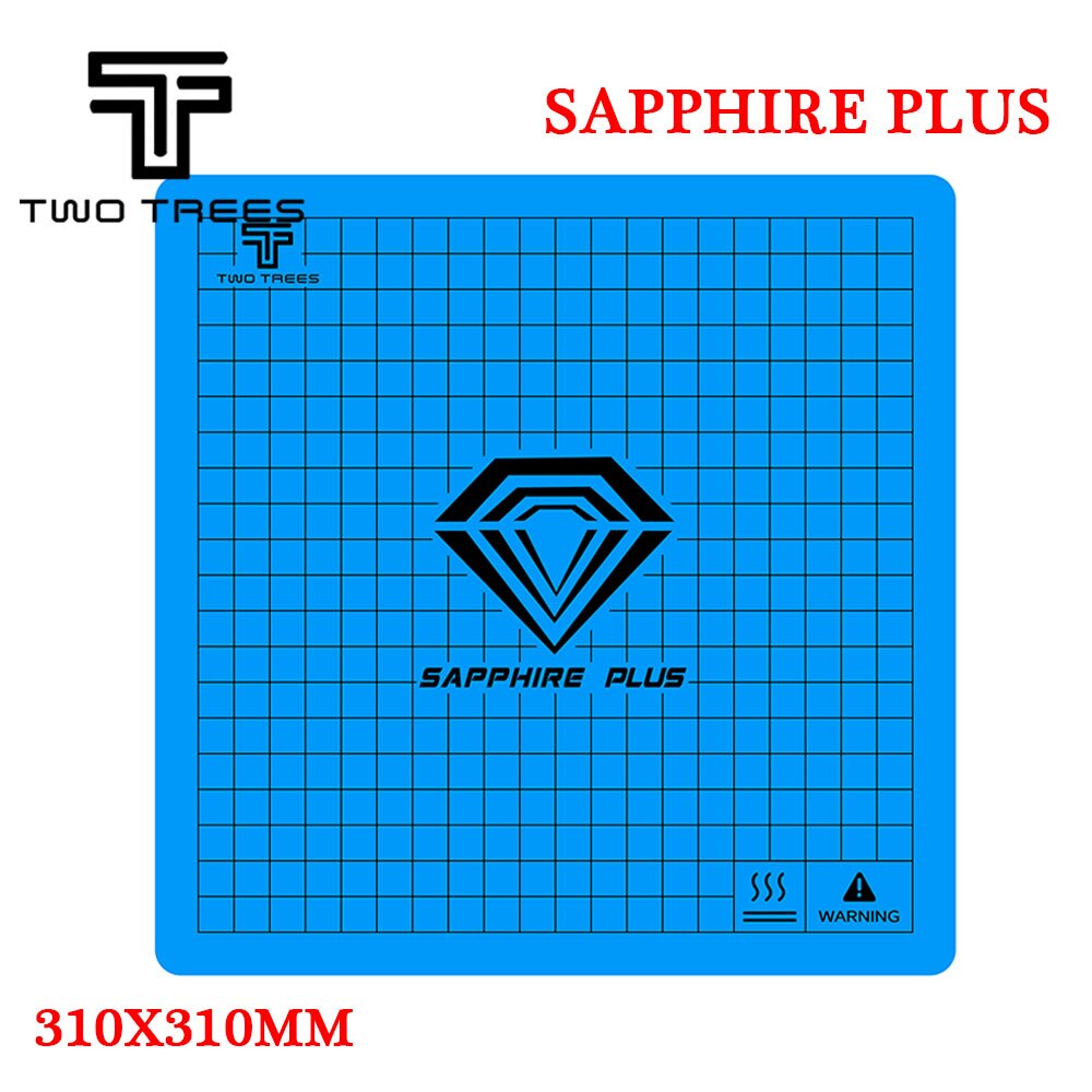 TWO TREES Sapphire pro Sapphire PLUS BLUER 3D Printer part Heat bed (235*235/310x310mm bed Plate bed sticker