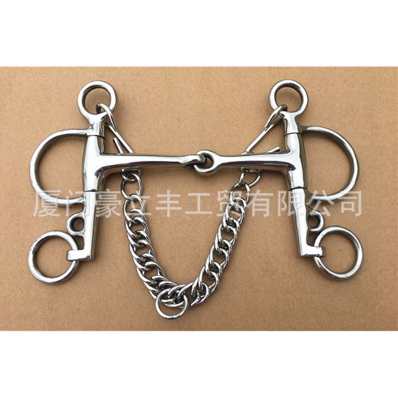 Equestrian Supplies Gag Bit Horse Harness Stiff-bit Snaffle Bit