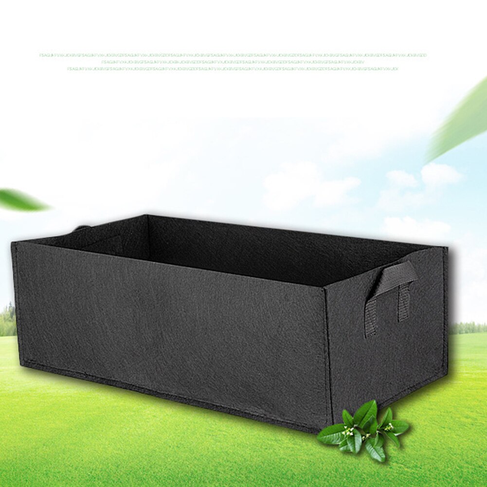 Accessory Root Control Gallon Tree Vegetable Planter Handle Rectangle Seedling Grow Bag Outdoor Garden Bed Flower Strawberry