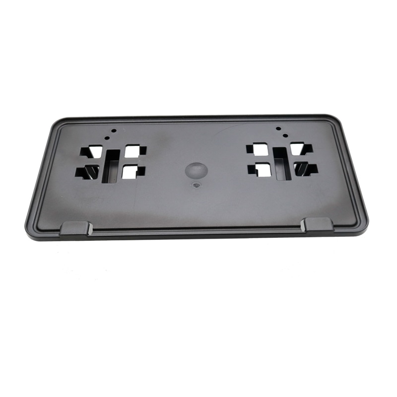Soporte de montaje de matrícula de parachoques delantero negro OEM para Ford F150