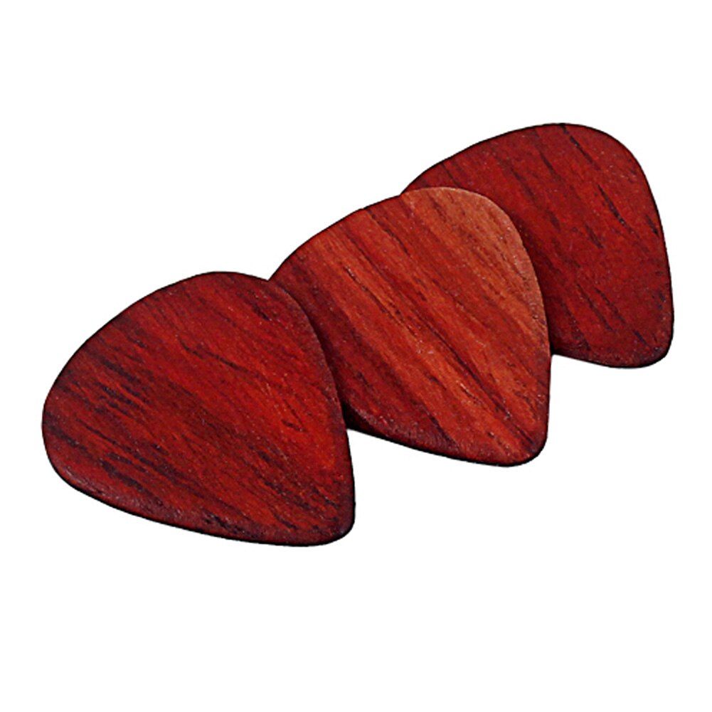 3 stuks houten gitaar, bas, ukelele, plectrums, muziekinstrument accessoires