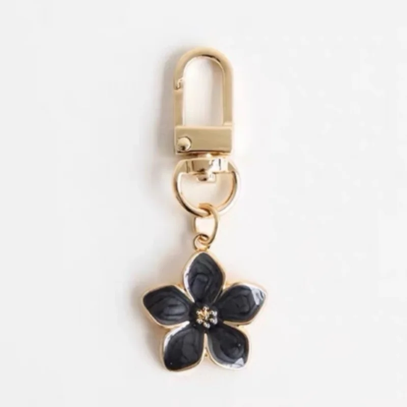 White Pear Blossom Keychain Cute Accessories Keychain Couple Matching Keyrings Pendant Items For Boutique