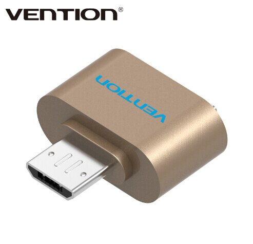 VENTION Micro USB OTG Cable Adapter for Xiaomi Redmi Note 5 Micro USB Connector For Samsung S6 Tablet Android USB2.0 OTG Adapter