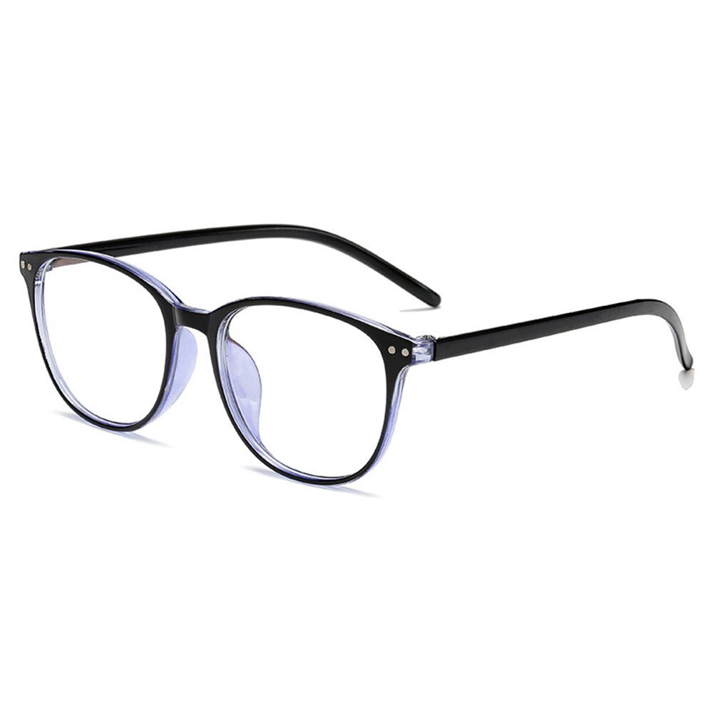 Office Anti Blue Light Glasses Men Computer Glasses Gaming Transparent Eyewear Frame Women Anti Blue ray Eyeglasses: Blue
