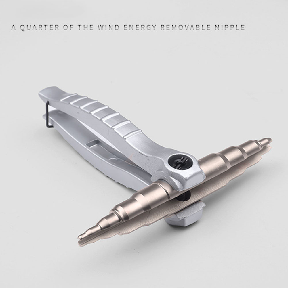 Easy Operate Copper Pipe Manual Tube Expander Power Tool Refrigeration Double End Ergonomic Alloy Practical