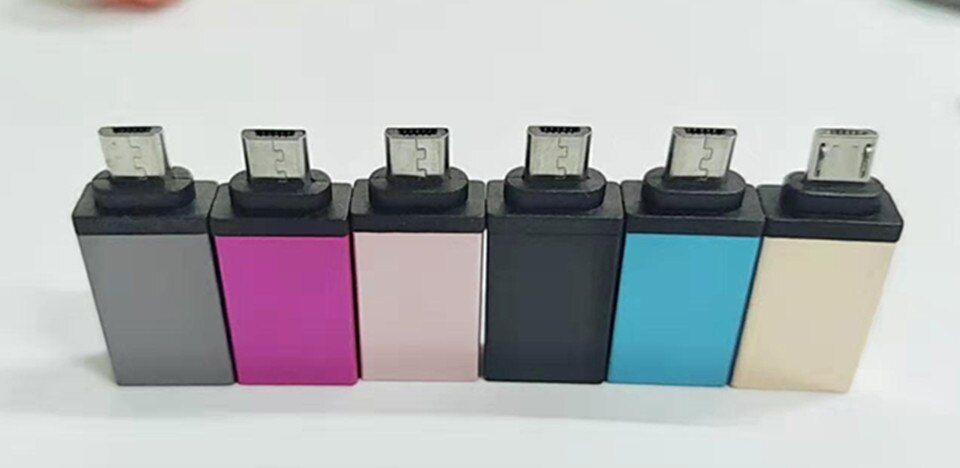 Android usb 3.0 otg-adapter mobiele telefoon otg-adapter transmissiegegevens aluminiumlegering connector
