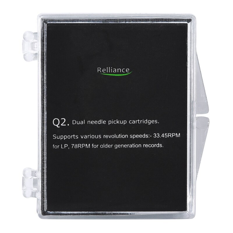 Turntable Needle Stylus Ruby and Sapphire Dual Needle Stereo Stylus for Lp Vinyl Player Record Needle Stylus 200-300MV Output