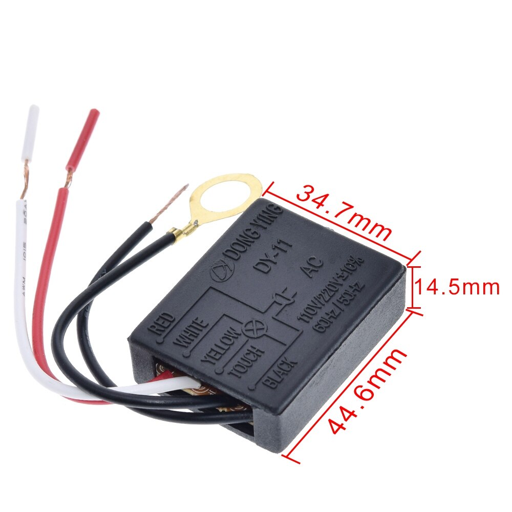 Lamp Touch Schakelaar 220V 3A Elektrische Apparatuur Tafellamp Parts On/Off 1 Way Touch Control Sensor Lamp lamp Schakelaar