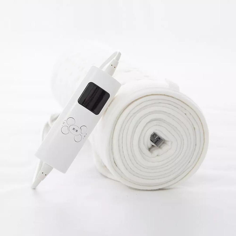Qindao elektrisk opvarmningstæppe smart elektrisk varmelegeme vaskbar enkelt fjern mide elektrisk tæppe kontroltidstemperatur