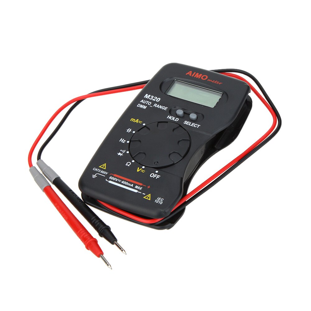 Aimo M320 Zakformaat Professionele Handheld Lcd Digitale Multimeter Frequentie Capaciteit Meting Data Hold Auto Varieert