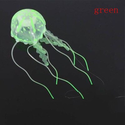 Simulation jellyfish, materials, no smell, fish tank landscaping decorations: No.6