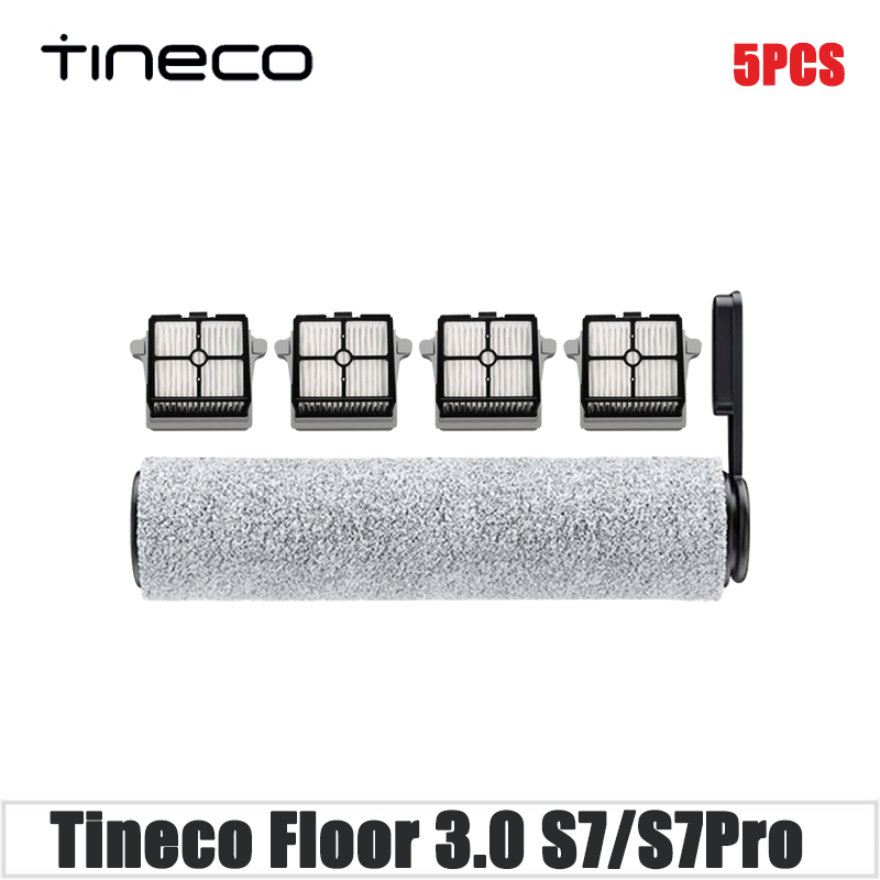 For Tineco Floor ONE S7 Pro\S6 Parts Vacuum Cleaner Replacement Brush Rollers and HEPA Filters: Lavender