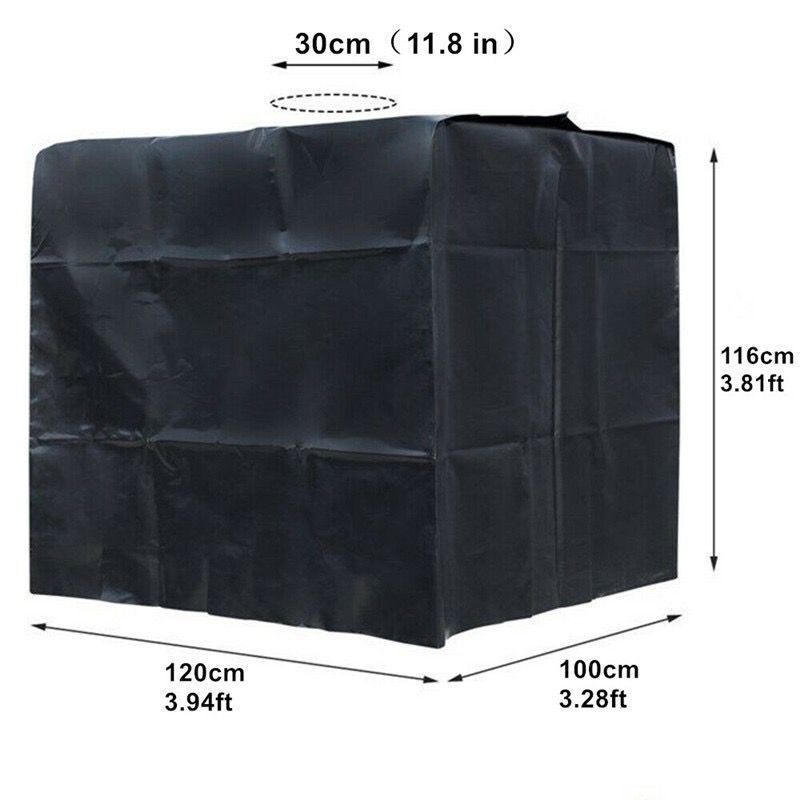 Ton Barrel Cover Outdoor 420D Water Tank Cover Zipper Stamped Waterproof Fabric Dustproof And Heat Insulation