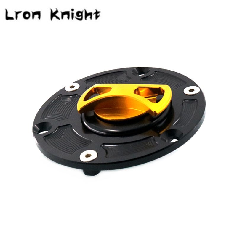 For Triumph Daytona 675 600 650 955i T595 Speed Four Speed Triple 1050 Motorcycle Fuel Tank Cap Gas Oil Tank Cover Petrol Cover: Gold